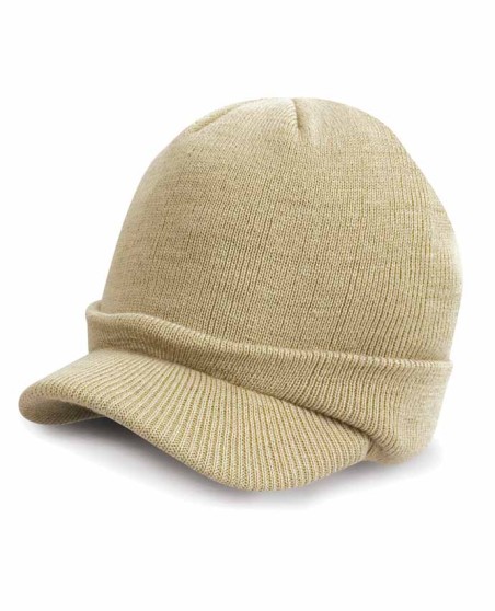 Włóczkowa czapka z daszkiem RESULT® Esco Army