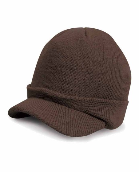 Włóczkowa czapka z daszkiem RESULT® Esco Army