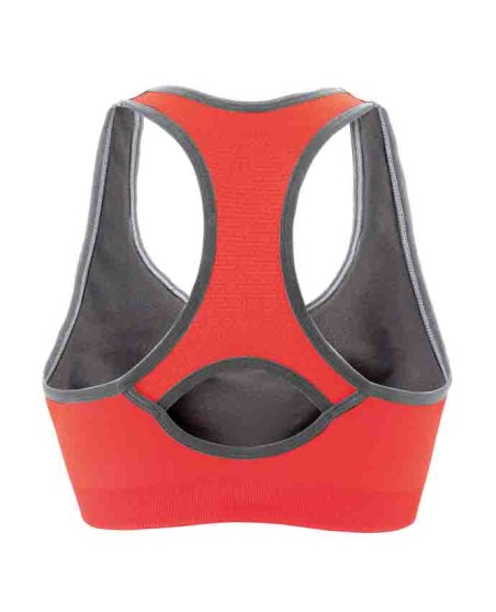 Bezszwowy top sportowy SPIRO® dla pani