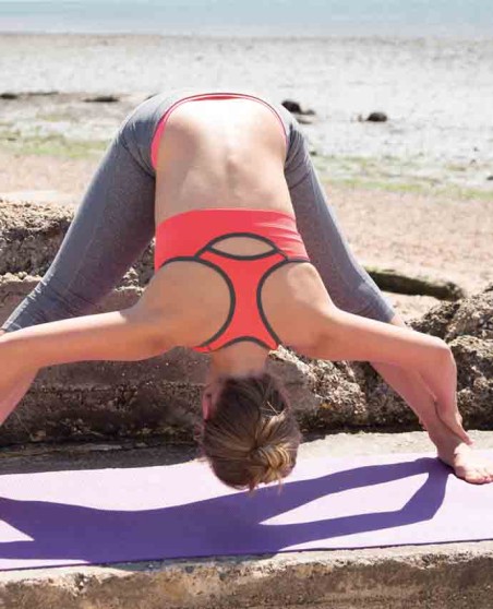 Bezszwowy top sportowy SPIRO® dla pani