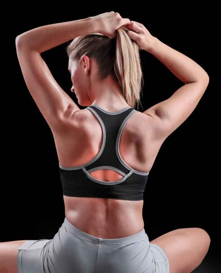 Bezszwowy top sportowy SPIRO® dla pani