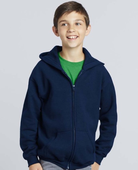 Bluza na zamek z kapturem GILDAN® dla dziecka