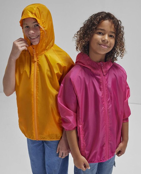 Lekka wiatrówka z kapturem B&C® #Reset dla dziecka