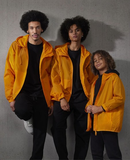 Lekka wiatrówka z kapturem B&C® #Reset dla dziecka