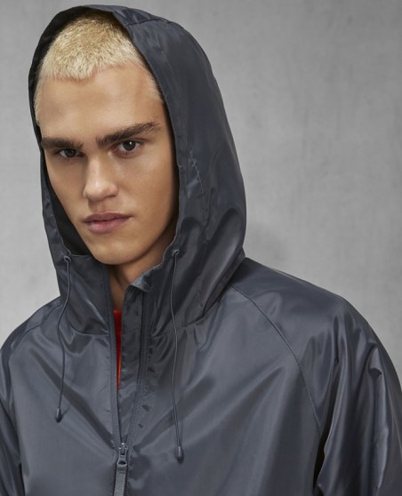 Lekka wiatrówka z podszewką z kapturem B&C® Reset unisex