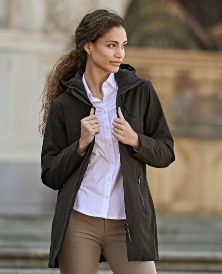 Ocieplona parka Tee Jays® z kapturem na każdą pogodę dla pani