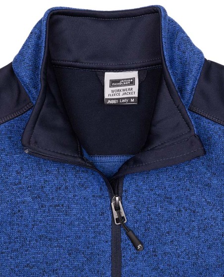 Melanżowy polar hybrydowy James-Nicholson® dla pani