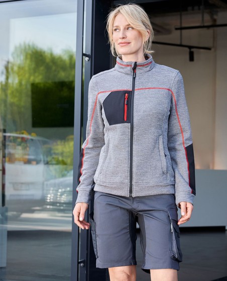 Melanżowy polar z kontrastem James-Nicholson® dla pani