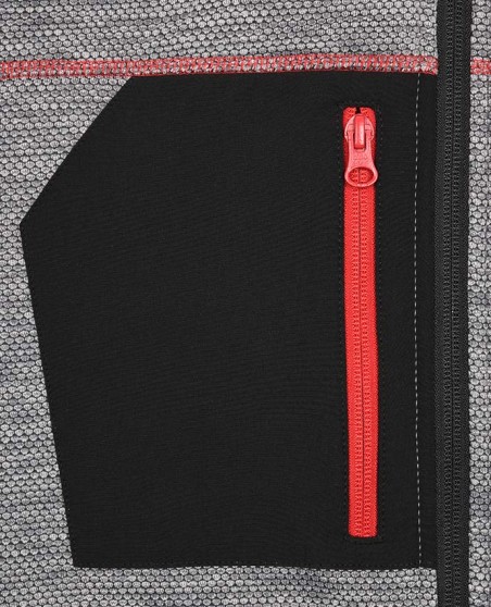 Melanżowy polar z kontrastem James-Nicholson® dla pani