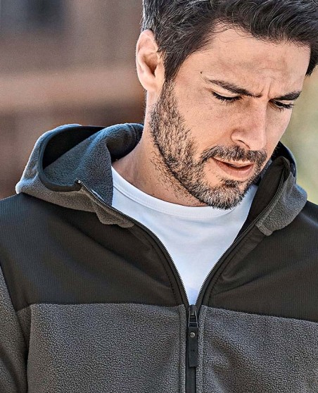 Górska bluza polarowa Tee Jays® z kapturem unisex