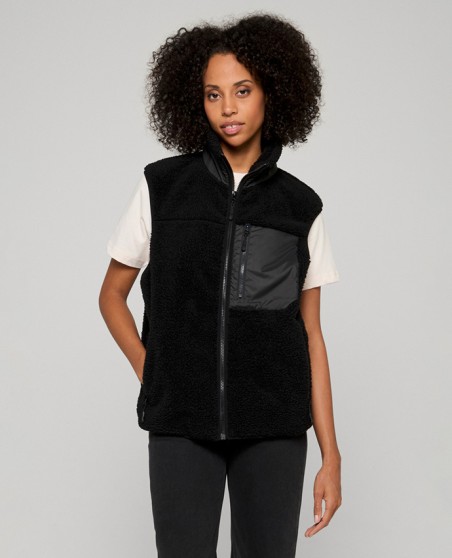 Kamizelka Build Your Brand® z grubego polaru Sherpa unisex