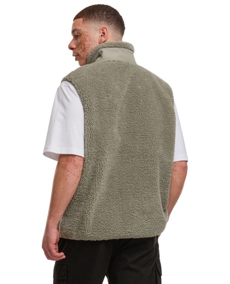 Kamizelka Build Your Brand® z grubego polaru Sherpa unisex