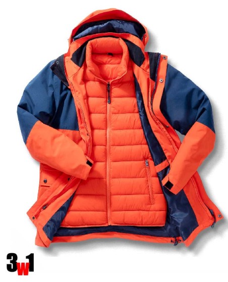 Aktywna kurtka 3 w 1 Result® z recyklingu unisex