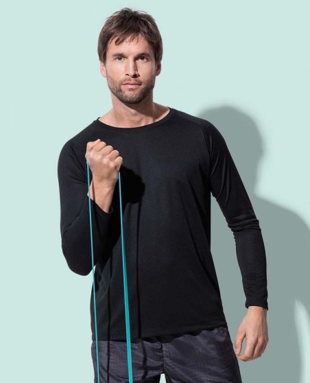 Szybkoschnący T-shirt z długimi rękawami STEDMAN® ACTIVE-DRY® dla pana
