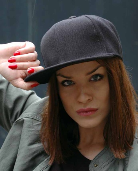 Czapka raperska ATLANTIS® Snapback 6 paneli