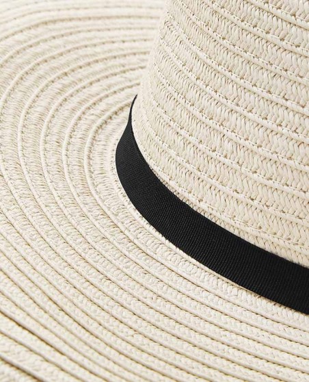 Kapelusz słomkowy z szerokim rondem BEECHFIELD® Marbella dla pani Kapelusz słomkowy z szerokim rondem BEECHFIELD® Marbella dla pani