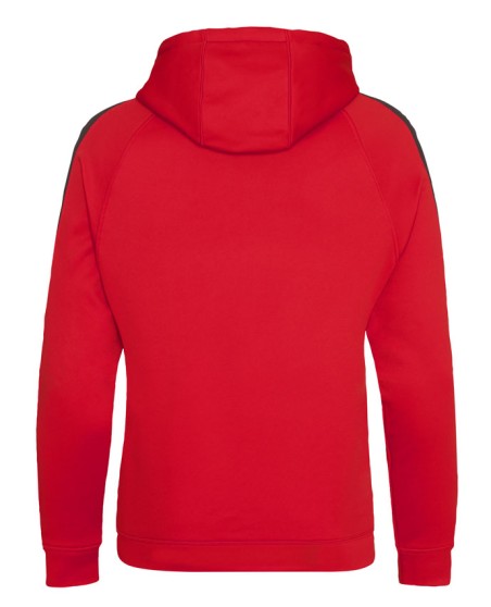 Szybkoschnąca kontrastowa bluza sportowa Just Hoods® unisex Szybkoschnąca kontrastowa bluza sportowa Just Hoods® unisex