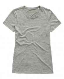 Melanżowy szybkoschnący T-shirt STEDMAN® Active-Dry® dla pani