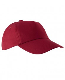 Bawełniana czapeczka z 5 paneli KARIBAN® K-UP® First
