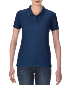PERFORMANCE® SEMI-FITTED LADIES' DOUBLE PIQUE POLO 43800L 04.GI.1.C96