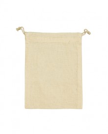 Sznurowany worek bawełniany (10 cm x 14 cm)