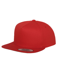 Klasyczna czapka z płaskim daszkiem FLEXFIT® Snapback 5 paneli