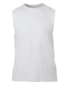 Antybakteryjna szybkoschnąca koszulka bez rękawów GILDAN® dla pana