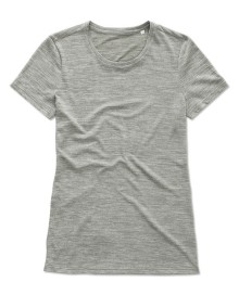 Melanżowy szybkoschnący T-shirt STEDMAN® Active-Dry® dla pani