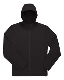Techniczny 3-warstwowy softshell z recyklingu B&C® Reset z kapturem unisex