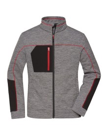 SZARY: SZARY MELANŻ/CZARNY/CZERWONY