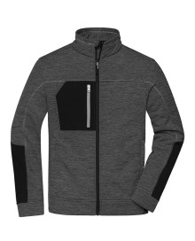 Melanżowy polar z kontrastem James-Nicholson® dla pana