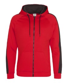 Szybkoschnąca kontrastowa bluza sportowa Just Hoods® unisex Szybkoschnąca kontrastowa bluza sportowa Just Hoods® unisex