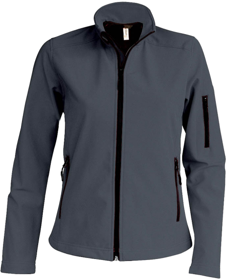 Przeciwdeszczowy i oddychający softshell KARIBAN® dla pani