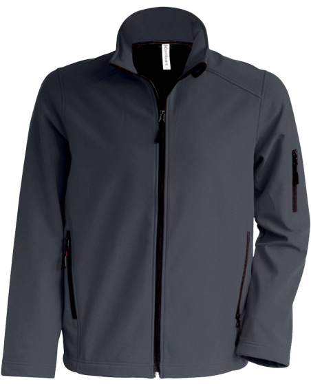 Przeciwdeszczowy i oddychający softshell KARIBAN® dla pana
