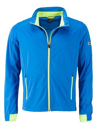 Ultralekki trójwarstwowy sportowy softshell JN® dla pana