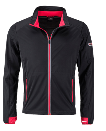 Ultralekki trójwarstwowy sportowy softshell JN® dla pana