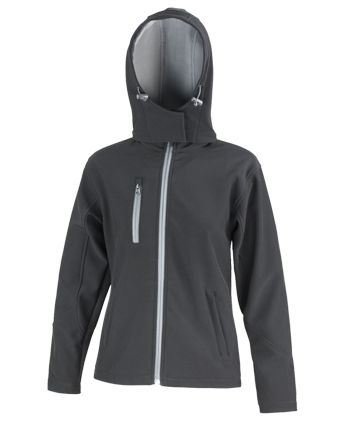 Softshell z kapturem RESULT® Performance dla pani