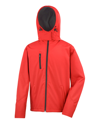 Softshell z kapturem RESULT® Performance dla pana