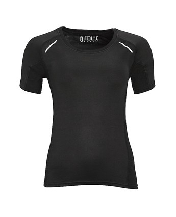Sportowa koszulka z krótkimi rękawami SOL'S® Sydney dla pani