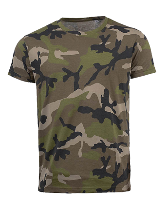 Koszulka kamuflująca SOL'S® Camo dla pana