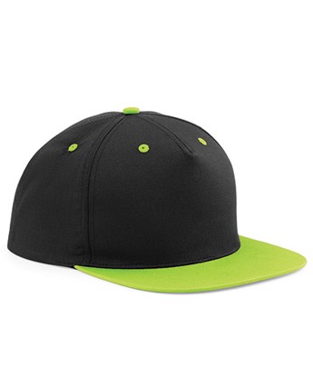 Czapka z kontrastowym płaskim daszkiem BEECHFIELD® Snapback