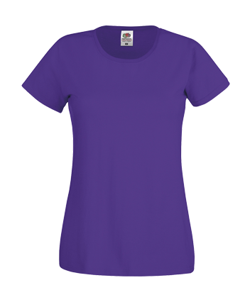 T-shirt bawełniany FRUIT OF THE LOOM® Original dla pani T-shirt bawełniany FRUIT OF THE LOOM® Original dla pani