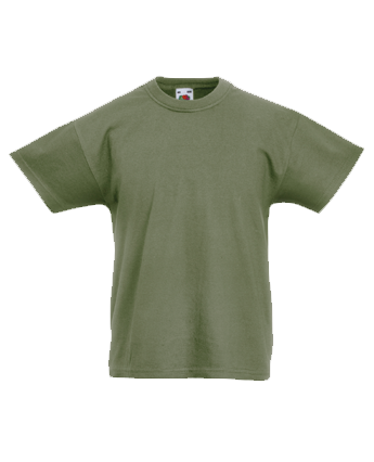 T-shirt bawełniany FRUIT OF THE LOOM® Original dla dziecka