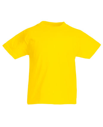 T-shirt bawełniany FRUIT OF THE LOOM® Original dla dziecka