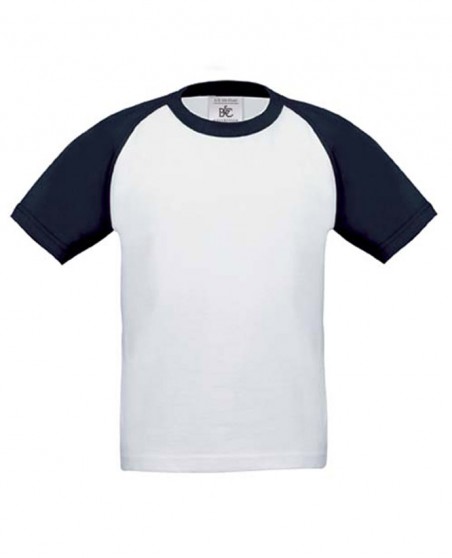 Koszulka B&C® Baseball dla dziecka