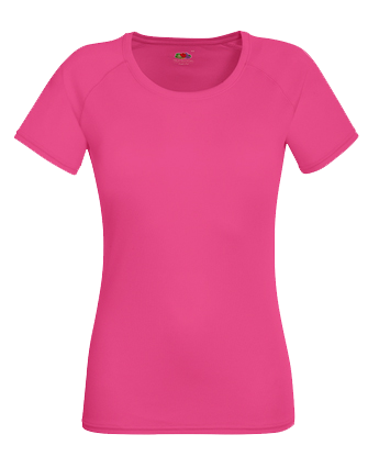 Szybkoschnący T-shirt FRUIT OF THE LOOM® dla pani