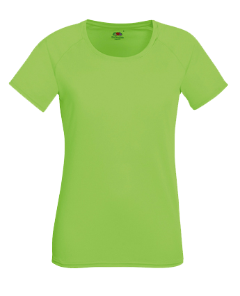 Szybkoschnący T-shirt FRUIT OF THE LOOM® dla pani