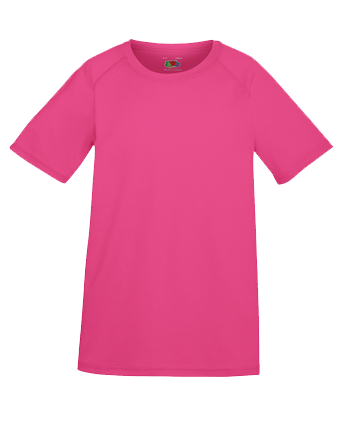 Szybkoschnący T-shirt FRUIT OF THE LOOM® dla dziecka