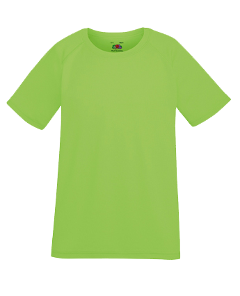 Szybkoschnący T-shirt FRUIT OF THE LOOM® dla dziecka