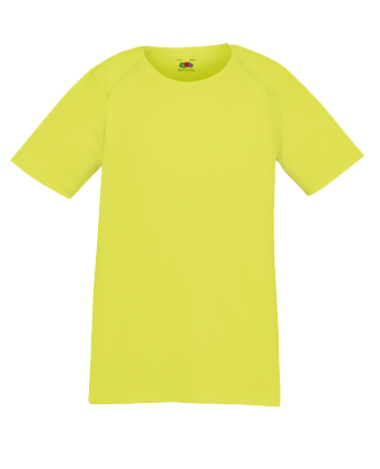 Szybkoschnący T-shirt FRUIT OF THE LOOM® dla dziecka